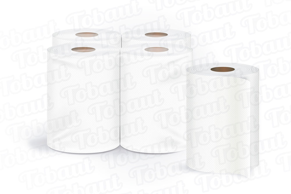TOALLAS EN ROLLOX200MTS X 4 UNIDADES BLANCO