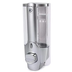 DISPENSER P/JABON LIQUIDO DELUXE 380ML PLATA ZL